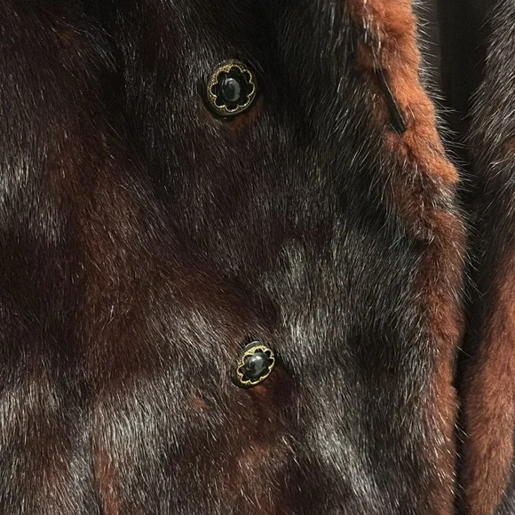 Vintage Marshall Fields Fur Coat - Picture 4 of 4